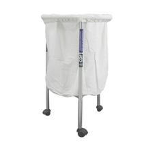 Suporte com saco hamper para sala de ressonância - 2 sacos