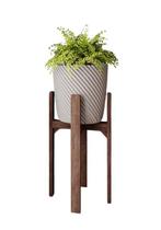 Suporte com Vaso de Plantas em Madeira 55cm