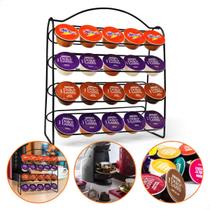 Suporte Compacto para Cápsulas Dolce Gusto - Perfeito para Organização e Beleza na Cozinha