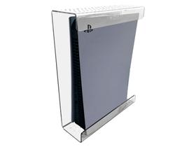 Suporte Console Parede Playstation 5 Cristal (Suporte Parede Ps5 Acrílico) - MK Displays