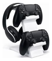 Suporte Controle e fone Videogame Game Ps4 Xbox Ps5