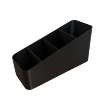 Suporte Controle Remoto Base Colorido 4 Compartimentos Cor:Preto Suporte Controle Remoto Base Colorido 4 Compartimentos Cor:Preto