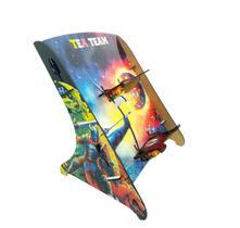 Suporte Controles Gamers Autistas + Abafador Sons Tea - 25x20x18 cm - Coleção Tea E Amor