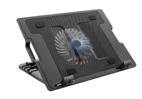 Suporte Cooler Vertical Ergonômico Notebook 17 Pol 2 Portas USB LED Decorativo Multi AC166 - Multilaser