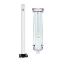 Suporte Copos Café Acrílico + Suporte Descarte de Copos Artlimp