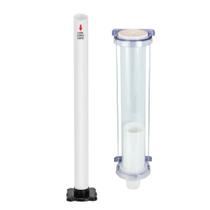 Suporte Copos Café Acrílico + Suporte Descarte de Copos Artlimp