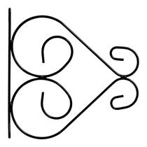 Suporte Coração Mão Francesa para Vasos de Flores Suporte Coração Mão Francesa para Vasos de Flores