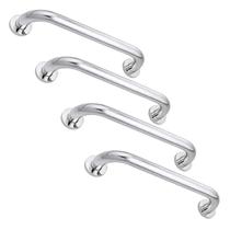 Suporte Corrimao de Apoio 30cm Kit 4 Inox Banheiro Barra Box Idoso Gestante Deficiente Segurança Acessibilidade Suporte Corrimao de Apoio 30cm Kit 4 Inox Banheiro Barra Box Idoso Gestante Deficiente Segurança Acessibilidade
