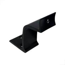 Suporte Corrimão Escada Para Fixação Parede 20Un Preto