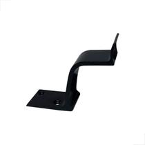 Suporte Corrimão Escada Para Fixação Parede Alumínio Preto Suporte Corrimão Escada Para Fixação Parede Alumínio Preto