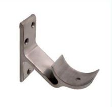 Suporte Corrimao Tubo Alumínio Fosco Escada Parede KIT 2PCS