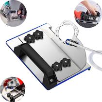 Suporte Corte 45 Graus Gabarito Adaptador Guia Esmerilhadeira Chanfrar Chanfro Meia Esquadria + Nfe