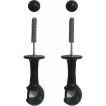 Suporte Cortina''Varao''Cadiz Simples Preto Par Sse19-1P-Pt Suporte Cortina''Varao''Cadiz Simples Preto Par Sse19-1P-Pt