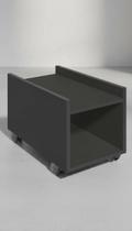 Suporte CPU com Rodas 23x40cm MDF Preto Suporte CPU com Rodas 23x40cm MDF Preto
