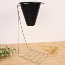 Suporte Cromado Coador Para Café C/ Porta Filtro Plástico Suporte Cromado Coador Para Café C/ Porta Filtro Plástico