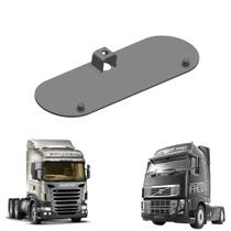 Suporte Da Placa Larga Volvo Fh Dianteiro