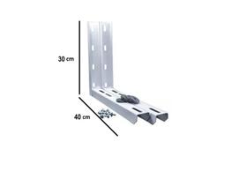 Suporte De 400mm Para Ar Condicionado Split 7.000 A 12.000 Btus