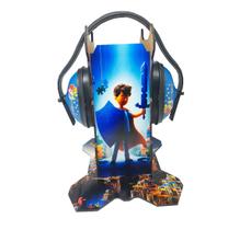 Suporte de Abafador de ruído Super Heróis e Heroínas para Autistas com abafador personalizado - Coleção Tea e Amor