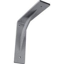 Suporte de aço Ekena Millwork Legacy 2L x 20P x 20H cm Hammered Light Blue Suporte de aço Ekena Millwork Legacy 2L x 20P x 20H cm Hammered Light Blue
