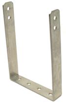 Suporte de aço inoxidável KALIBUR de 2 furos extra alto para rádios CB