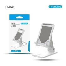 Suporte De Aço Para Celular Mesa Universal Portátil Ajustável Branco LE-048 IT-Blue