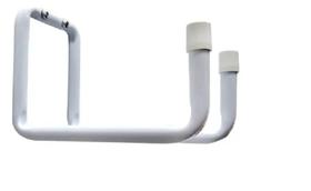 Suporte De Aço Parede Multiuso Escada Cadeira Mangueira 29cm Suporte De Aço Parede Multiuso Escada Cadeira Mangueira 29cm