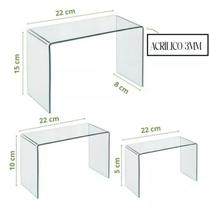 Suporte De Acrílico 3mm KIT 6 UNI Calçados Sapatos Vitrine MEDIDAS 5,10,15 POR 22CM. Suporte De Acrílico 3mm KIT 6 UNI Calçados Sapatos Vitrine MEDIDAS 5,10,15 POR 22CM.
