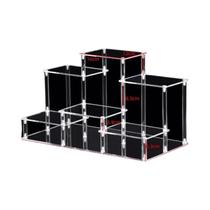 Suporte De Acrílico Transparente Para Bonecos, Cupcakes, Cosméticos, Bonecas, Perfumes, Joias E