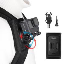 Suporte de alça de ombro para montagem em mochila para GoPro e DJI Suporte de alça de ombro para montagem em mochila para GoPro e DJI