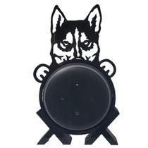 Suporte de Alexa para Echo Dot 3 Cachorro "Husky" - Espaço 3d