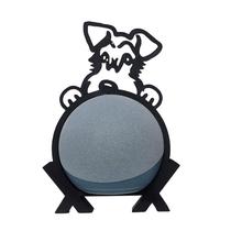 Suporte de Alexa para Echo Dot 4 e Dot 5 Cachorro "Schnauzer" - Espaço 3d