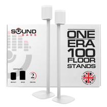 Suporte de alto-falante Sound Bass ERA100 Twin Pack branco 100 cm