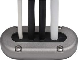 Suporte de aluminio para selar/direcionar cabos eletricos 15mm - ds-multi