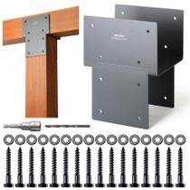 Suporte de amarração Post Cap Wocepu, pacote com 3 unidades de aço inoxidável