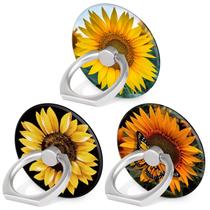 Suporte de anel para celular Bonoma Sunflowers, pacote com 3 Suporte de anel para celular Bonoma Sunflowers, pacote com 3