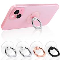 Suporte de anel para celular Joserpay Transparente com rotação de 360
