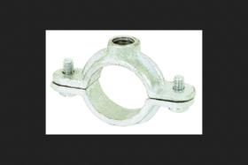 Suporte de anel Sioux Chief Split 2 tamanhos de tubo galvanizado