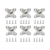 Suporte De Ângulo Em Liga De Zinco, 30 Peças, Conectores Removíveis Para Móveis Com Parafuso Suporte De Ângulo Em Liga De Zinco, 30 Peças, Conectores Removíveis Para Móveis Com Parafuso