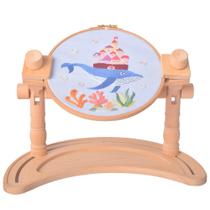 Suporte de argola para bordado Guofa, multifuncional, ajustável, faia