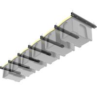 Suporte de Armazenamento Ajustável para Teto de Garagem TORACK de Alta Resistência