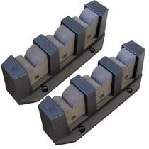 Suporte de armazenamento de hastes ATTW 12750-6 para 3 hastes, preto