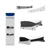 Suporte De Armazenamento Horizontal Branco E Preto Para Console De Jogo PS5 Edição Digital Com Drive Suporte De Armazenamento Horizontal Branco E Preto Para Console De Jogo PS5 Edição Digital Com Drive