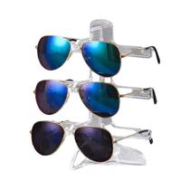 Suporte De Armazenamento Para Óculos De Sol Com Design Minimalista Em Camadas Transparentes