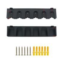 Suporte De Armazenamento Para Varas De Pesca Montado Na Parede Com 6 Furos Exibição Vertical E