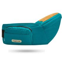 Suporte de assento de quadril para bebês ANGELBB, leve, com bolsos verdes