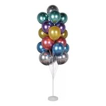 Suporte De Balão Chão com 19 Hastes 1,68 Porta Balão Suporte Bexiga Festas Aniversarios Eventos Suporte De Balão Chão com 19 Hastes 1,68 Porta Balão Suporte Bexiga Festas Aniversarios Eventos