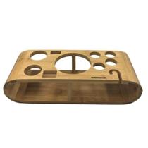 Suporte de Bambu para Utensílios de Bar Bartender - AG4880