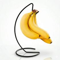 Suporte De Banana Gancho Pendurar Cacho Fruteira Preto Mesa Bancada Bonito