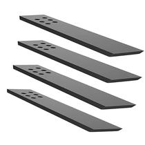 Suporte de bancada WINKER 12 cm Lx 2,5 cm W preto, pacote com 4