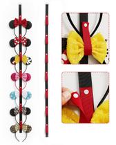 Suporte de bandana Mouse Ears, organizador de tela de parede suspenso